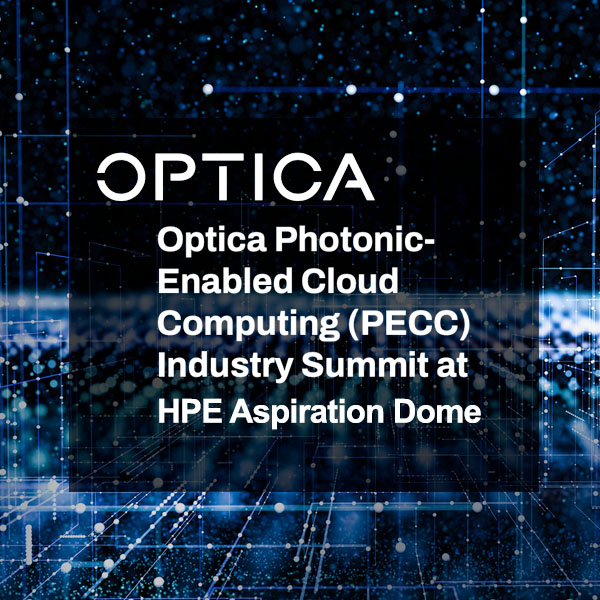 Optica PECC 2026 at HPE Aspiration Dome