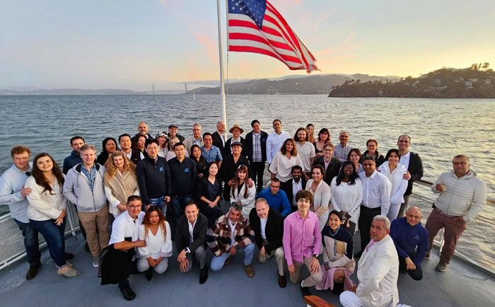 Avicena celebrates with an evening cruise on the San Francisco Bay.